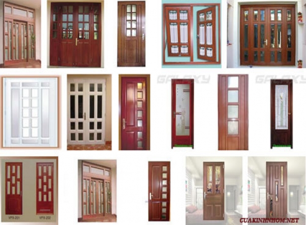 Mẫu cửa kính vân gỗ tốt nhất cho mọi nhà