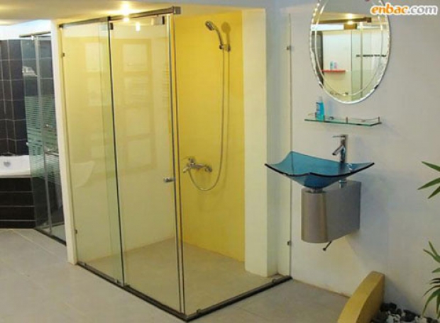 Mẫu cửa kình lùa đẹp cho phòng tắm nhà bạn