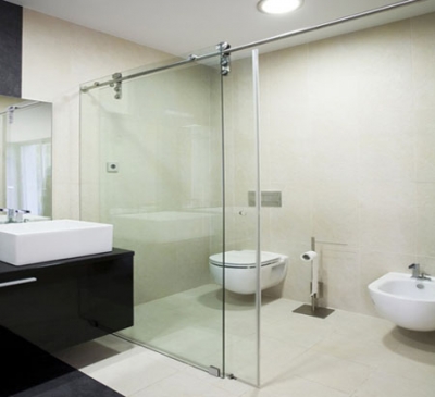Phòng tắm kính cửa trượt