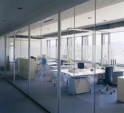 Vách Ngăn Kính trang trí văn phòng đẹp